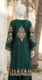Sumona | 3 Piece | Stitched Suit | Green